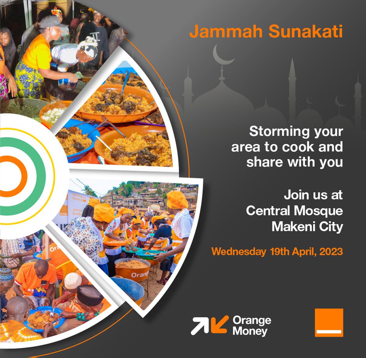 Ray_chell21's tweet photo. Tidae Orange dae live na Makeni City for thé Jammah Sunakati 🥹🍊🥵Join we as we dae go Cook n shabe wit una #Jammahsunakati https://t.co/IOS4yuNvNV