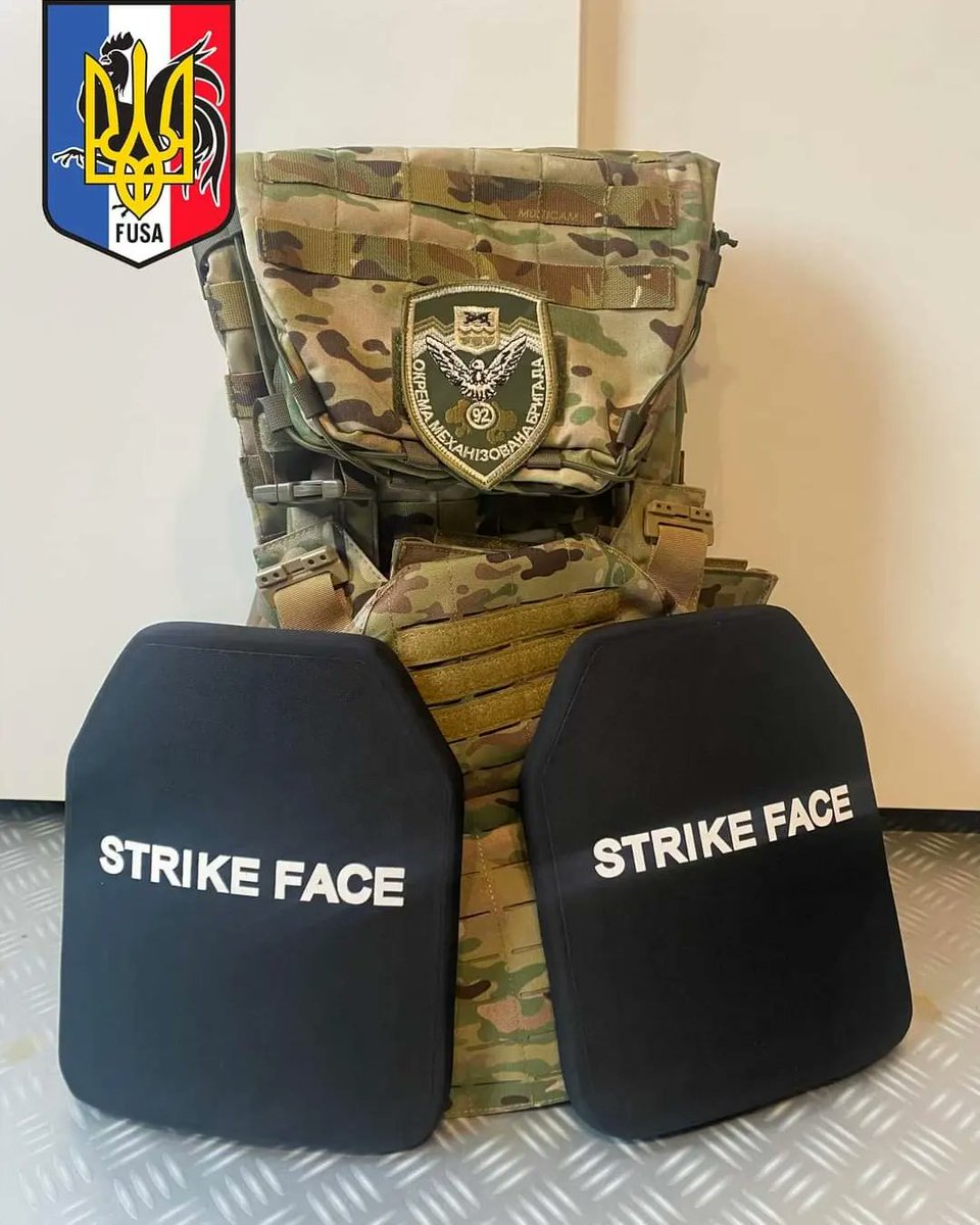 FUSA continue de fournir des protections balistiques aux normes OTAN et des sacs tactiques à l’infanterie légère ukrainienne en vue de la campagne d’été. 

Les opérations continuent.

#UkraineWar️ #SlavaUkrainii #FreeUkraine #RussiaIsATerroristState #GuerreEnUkraine