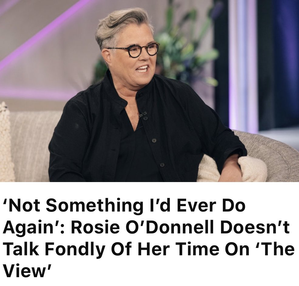 Is #RosieODonnell transitioning into a man?