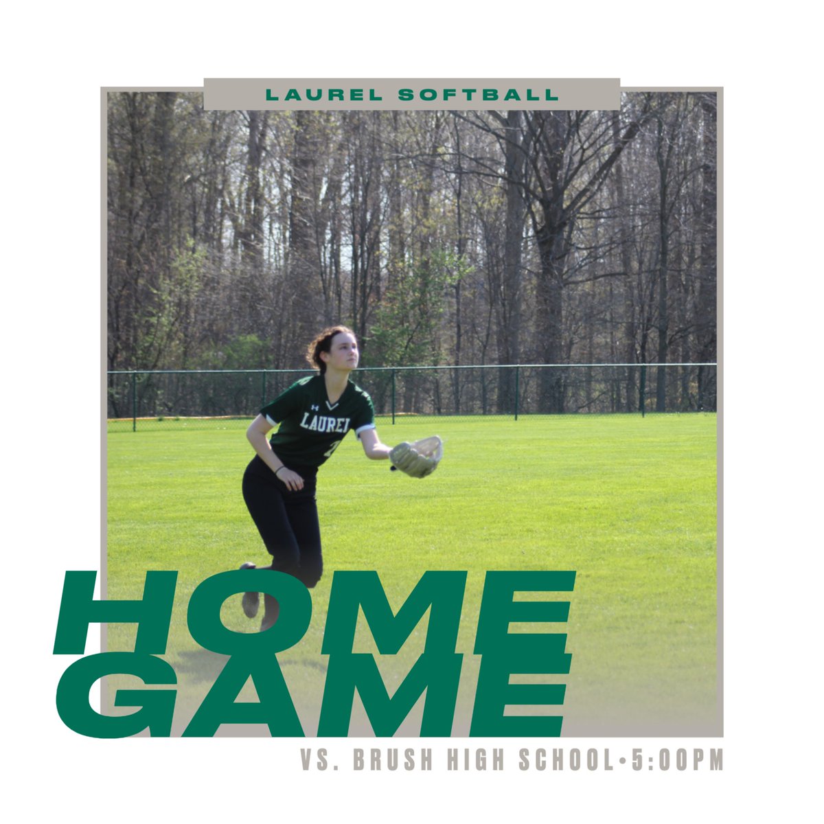 Varsity Softball is HOME today taking on Brush High School! Come out and support the gators tonight!