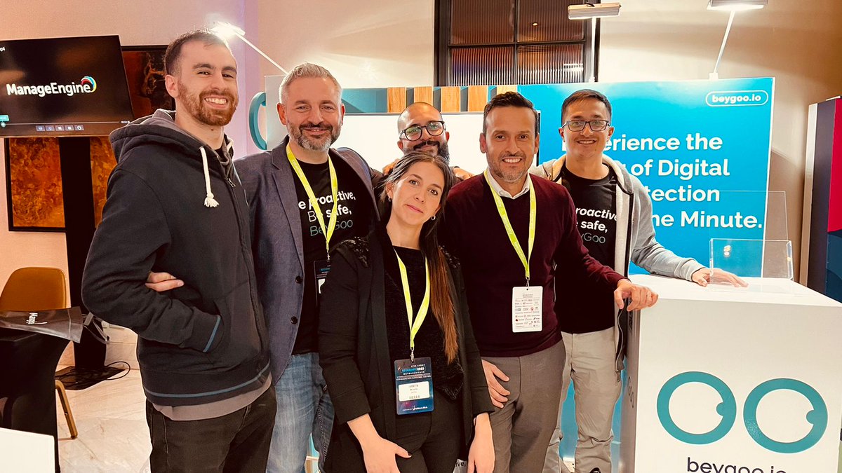 BeyGooApp's tweet photo. ¡Hay Equipo! 💪🏻 Resumen de una jornada de lujo en #SEGURINFOIBEROAMERICA2023
¡Gracias a todos los que nos visitaron en el stand y a Asociación Usuaria por la organización! 

https://t.co/g3V42tsPaM https://t.co/Td0LswJaIf