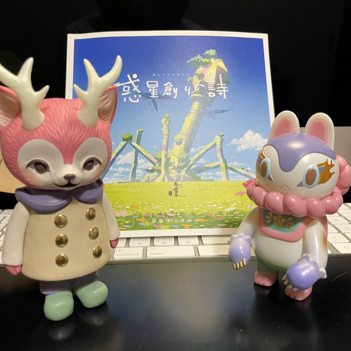 kuroneko_robin's tweet photo. トーキョーダンガンアートツアーでした。☺️ #加藤オズワルド #MOREIS #イヌハリゴン https://t.co/qfwhfCV5aF