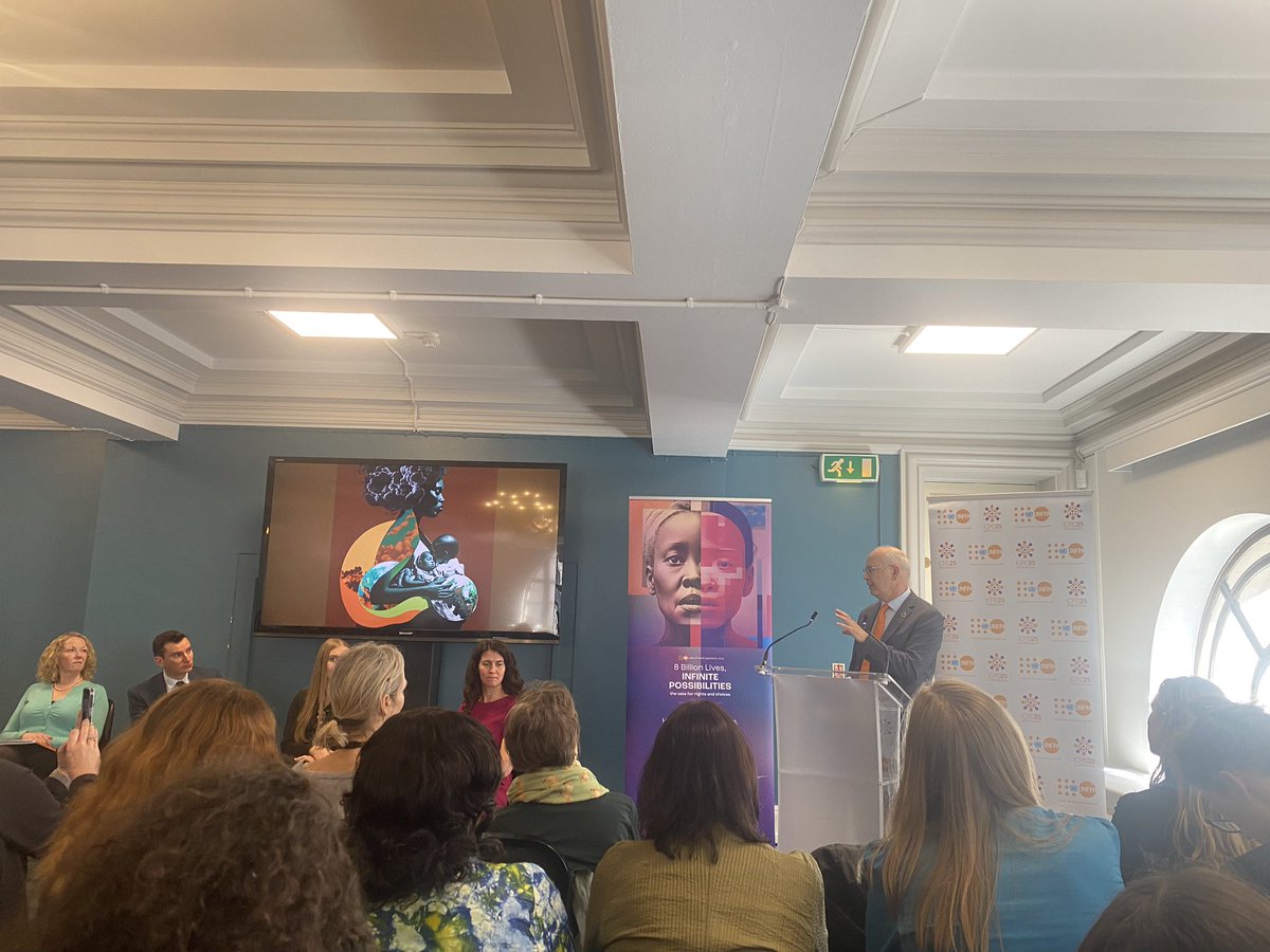 secottee's tweet photo. Such a welcomed report today by @UNFPA on the importance of rights and choices for women and girls in our #8BillionStrong world. Thank you @MattJacksonUK and Yael! https://t.co/PUdoZKf7yF