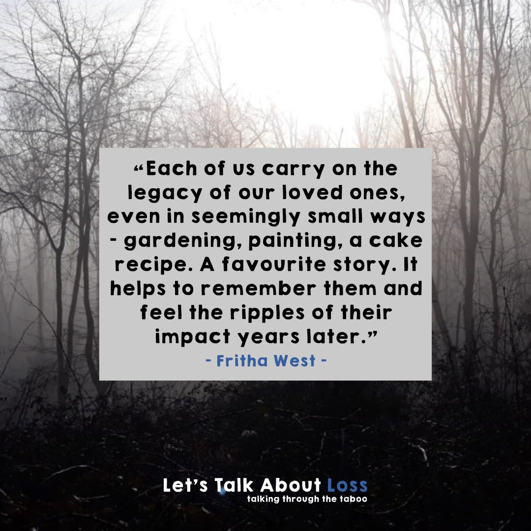 talkaboutloss's tweet photo. Fritha has written a beautiful blog - in it she reflects on how her grief has changed and developed, by reading back a piece she wrote shortly after her dad died❤

Read Fritha's blog here: https://t.co/Ks6XpliPrI

#LetsTalkAboutLoss #GriefBlog #Legacy #Memory #Grief https://t.co/GaUoEZqjMR