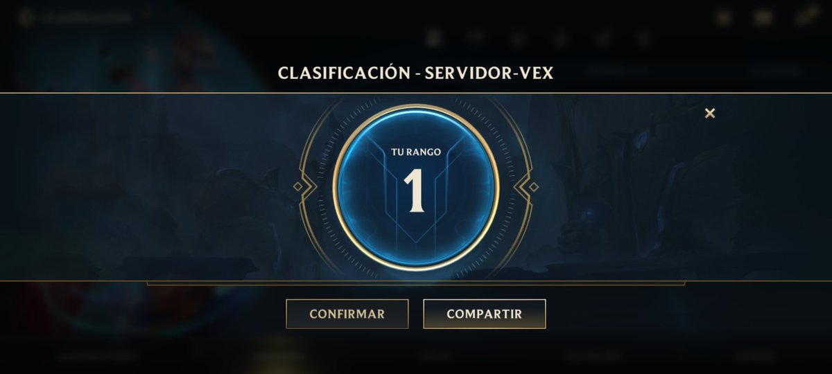 TripleM_Cr's tweet photo. Tengo Twitter muy abandonado pero me hacía ilusión compartir este Top 1 con Vex a final de la season 8 #wildrift #lol https://t.co/78IQgWS2lz