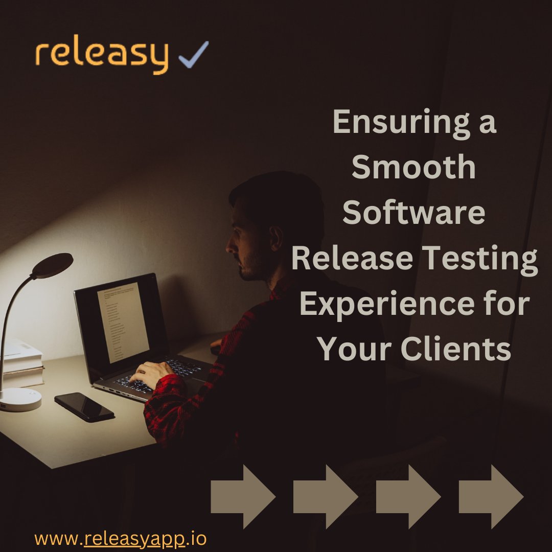 releasycorp's tweet photo. Ensuring A Smooth Software, Release Testing Experience For Your Clients.
#development #dev #SoftwareDeveloper 
#engineer #IT #technology #software #test #releases #releasy #accepteance #developers #technology #SoftwareEngineer https://t.co/yPIS3Pvemx