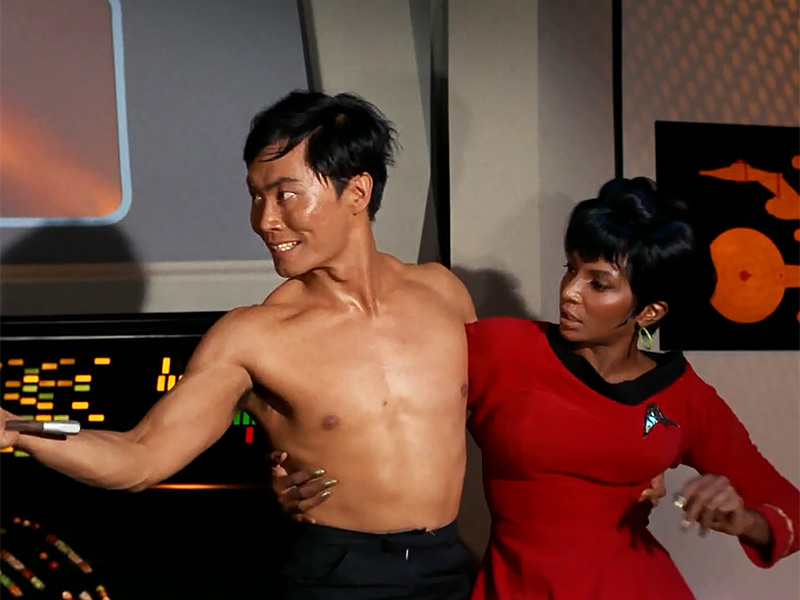  When I think of George Takei:

Happy birthday, George. Nichelle 