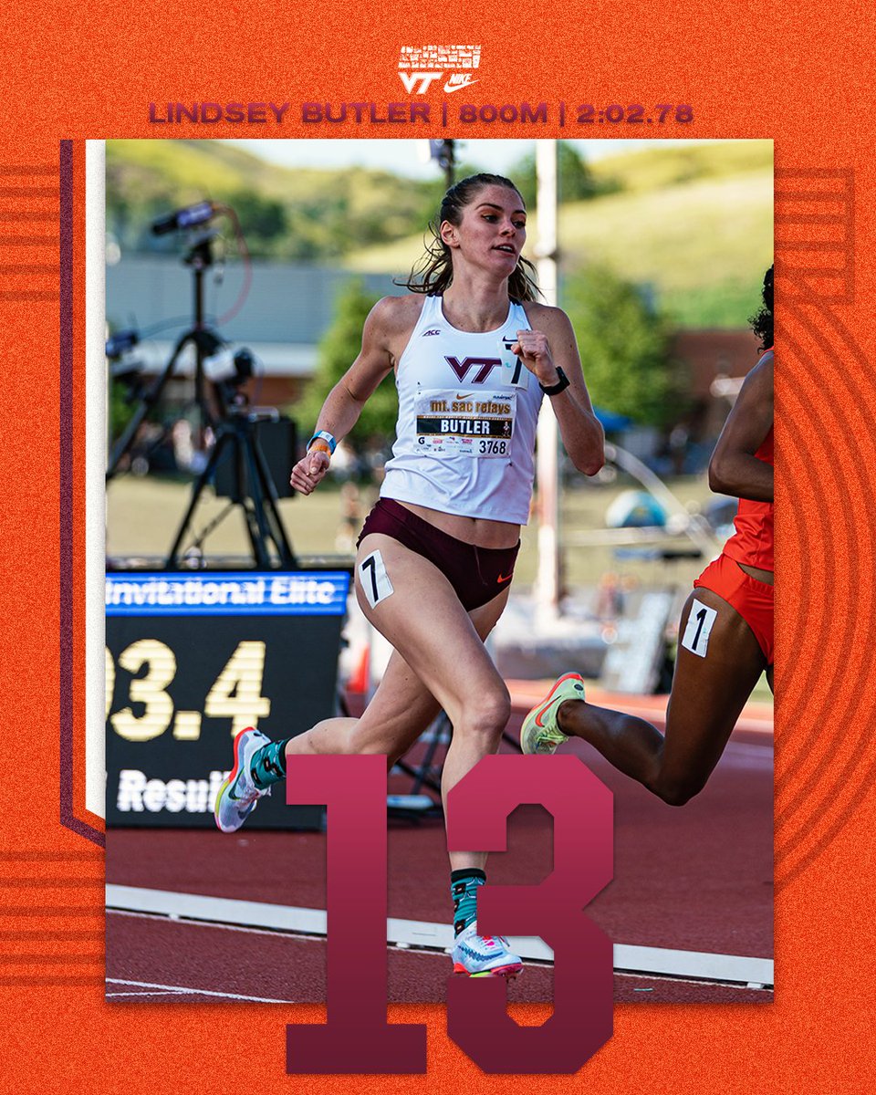 HokiesTFXC's tweet photo. 📈𝐑𝐞𝐬𝐮𝐥𝐭𝐬 𝐟𝐫𝐨𝐦 𝐖𝐞𝐞𝐤 𝟒

Sara Killinen, Julia Fixsen, Lindsey Butler, and Antonio Lopez Segura have joined the Top 15! 

#Hokies 🔥 https://t.co/V8QwShACH0