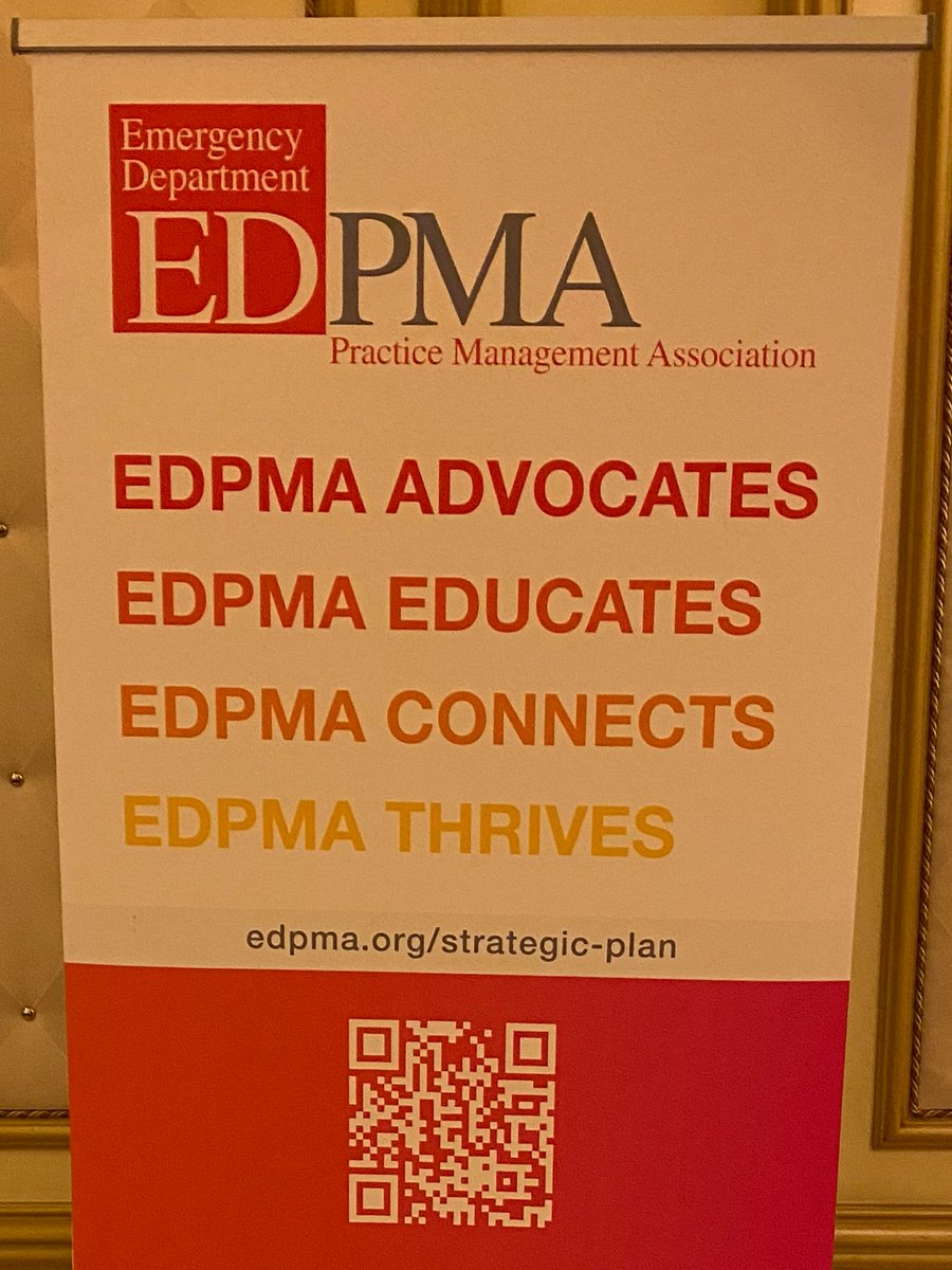 DrABrault's tweet photo. Day 2 @EDPMA #SolutionsSummit23. Great presentations on the future of Emergency Medicine and incredible content from Brenna Jenny on our industry's response to the one-sided rollout of the No Surprises Act. https://t.co/6Cava8jYHr