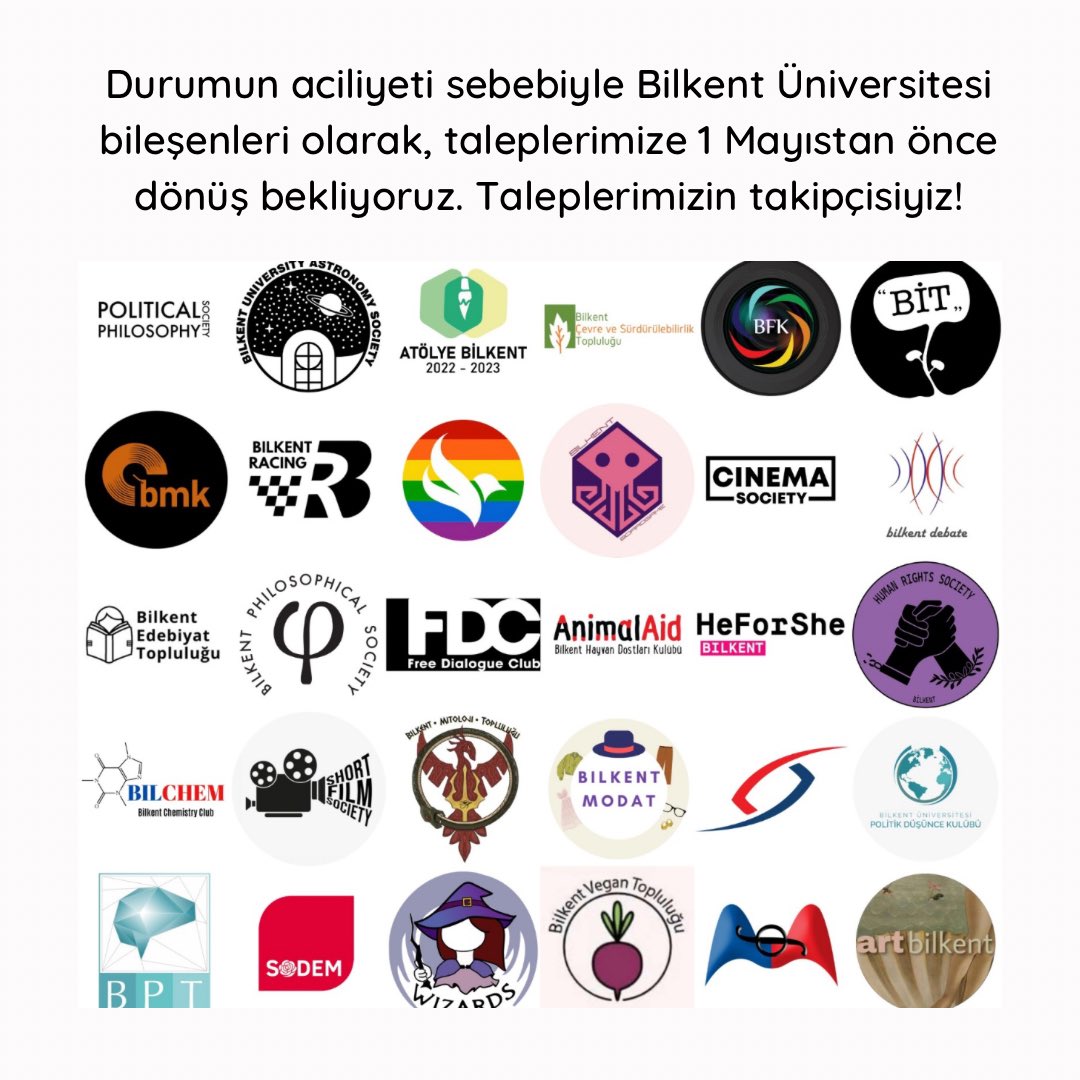 feministbilkent's tweet photo. Taleplerimizi yineliyoruz, kampüslerimizde güvende hissetmek istiyoruz! Sürecin takipçisiyiz! https://t.co/nijCZH9tYN