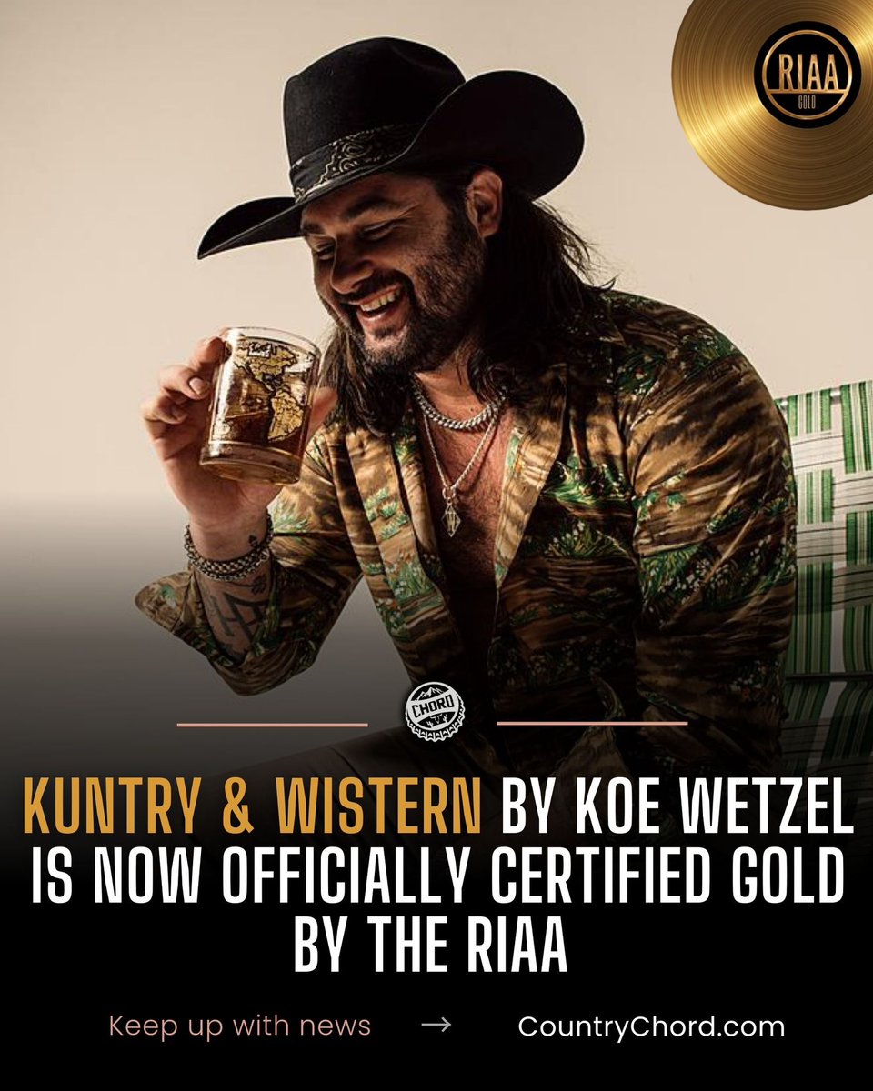 Certified gold.

<a href="/KoeWetzel/">Koe Wetzel</a>