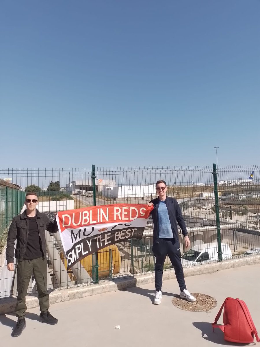 Dublin to Seville let’s go united 👹