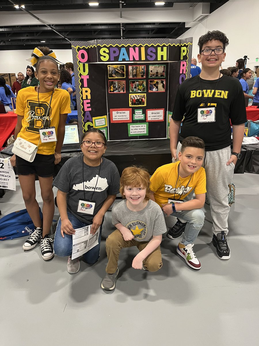 Bowen’s Spanish Outreach Project advances to Level 3!! <a href="/BowenBees/">Bowen Elementary</a> <a href="/STLPKentucky/">STLP Kentucky</a> <a href="/amy_cuenca1/">Amy Cuenca</a> 🐝