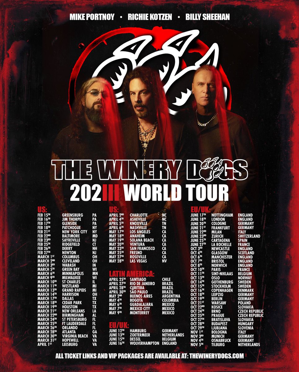 EU/UK…As promised, here is the 2nd Paw for Oct/Nov 202III!!! All ticket links and VIP packages are available at: thewinerydogs.com 🍷🐾
