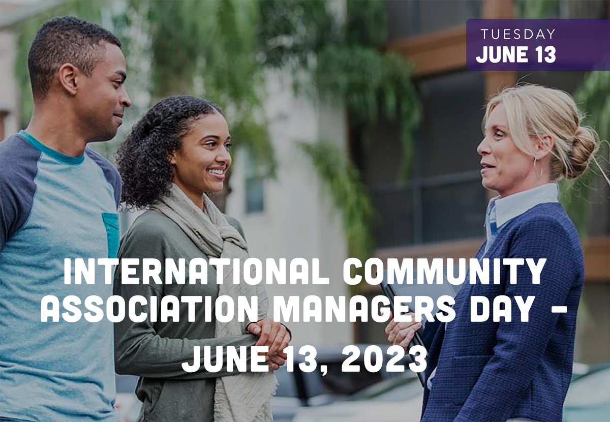 WSCAI's tweet photo. Community Association Managers Day is coming up on June 13th! 🎉 Think of the community managers you know who tirelessly serve their communities! ❤️ https://t.co/sHnBp8nxSi #communityassociationmanagersday2023 #coamanager #hoamanager #weareCAI https://t.co/4nDAfGQVuC