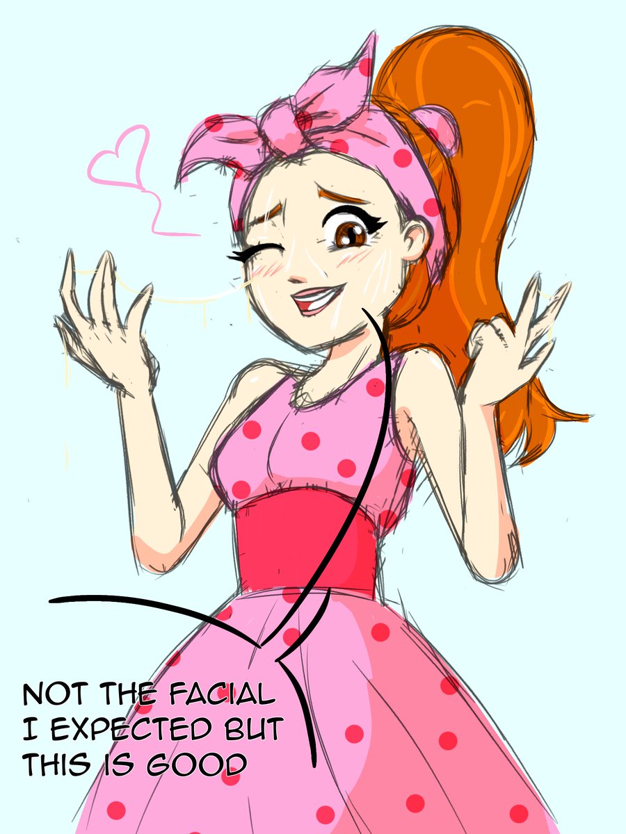 Maygadsmith's tweet photo. Art of that mascot cut out of a facial brand
She seems to like it 😳😳😳😳😳

#nsfwtwt #Lewd #hentaicartoon #artistontwittter https://t.co/csS4or7pQ9