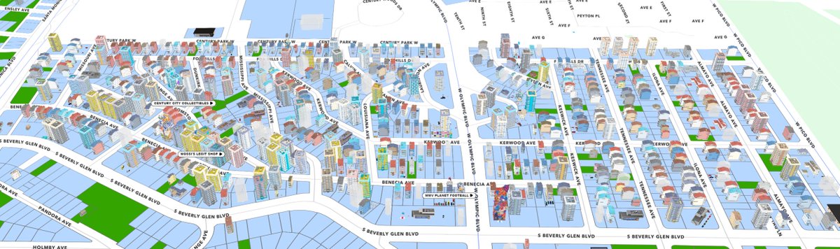 Check out the building density that Century City enjoys along with 4 active Metaventures!  @uplandme <a href="/CenturyCitizens/">Century Citizens</a>