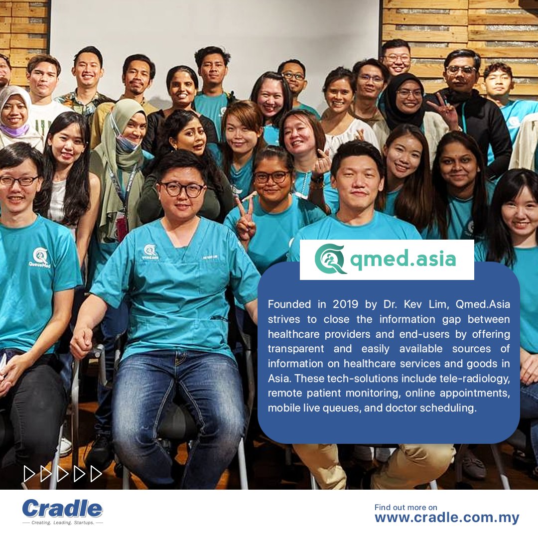 cradlefund's tweet photo. Covering an extensive spectrum of services, https://t.co/zYwvF9rgOw discovered positive shortcuts for healthcare conveniences! Way to go https://t.co/zYwvF9rgOw, we’re excited to see your future plans!
#CradleCircle
#CradleTurns20
#CradleFund
#CreatingLeadingStartups https://t.co/mhGgYVh6Oe