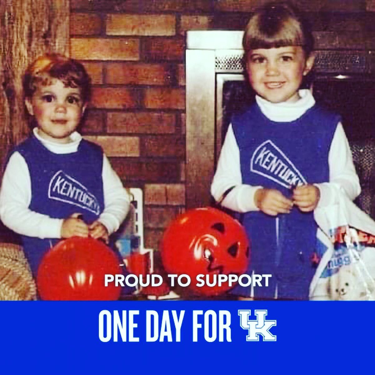 Jill and Jamie… bleeding blue since the 1980s and proudly supporting #OneDayforUK 💙😻🎉

Give a gift to support your favorite UK cause today! 

onedayforuk.uky.edu