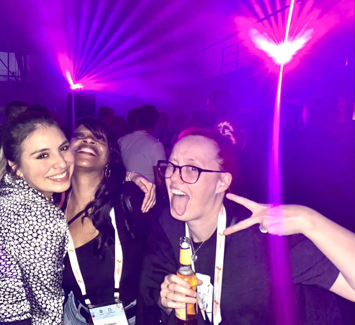 colleencoll's tweet photo. We’re only human…itecs. Thanks Luca! @devopsdomi #humanitec #houseofkube #kubecon #amsterdam #dancedancedance @l https://t.co/avuQizyVE6