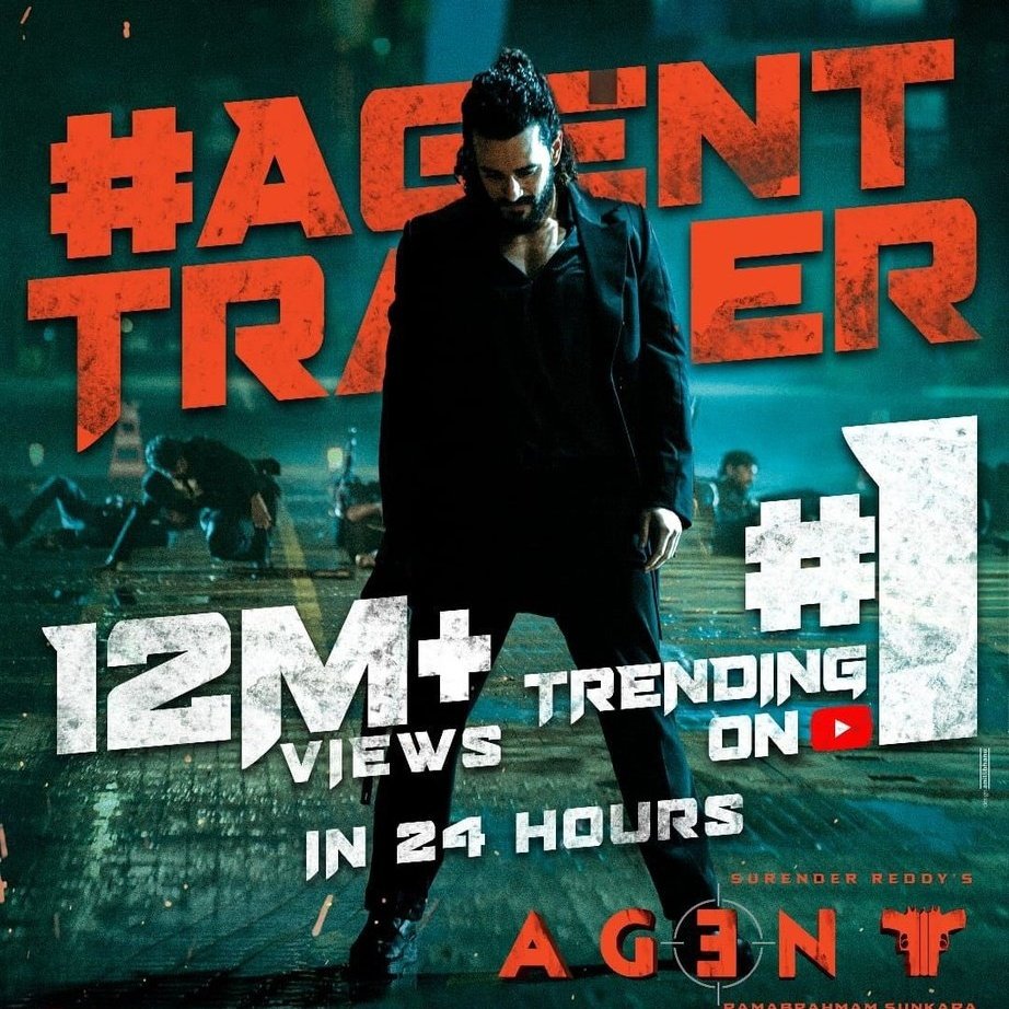 iamkrzzy_45's tweet image. 2023 Telugu Top 4 Most Viewed Theatrical Trailer's

1. #AgentTrailer 12M+ 💥
2. #WaltairVeerayya 11.7M+
3. #Veerasimhareddy  8M+
4. #Ravanasura 7.5M+