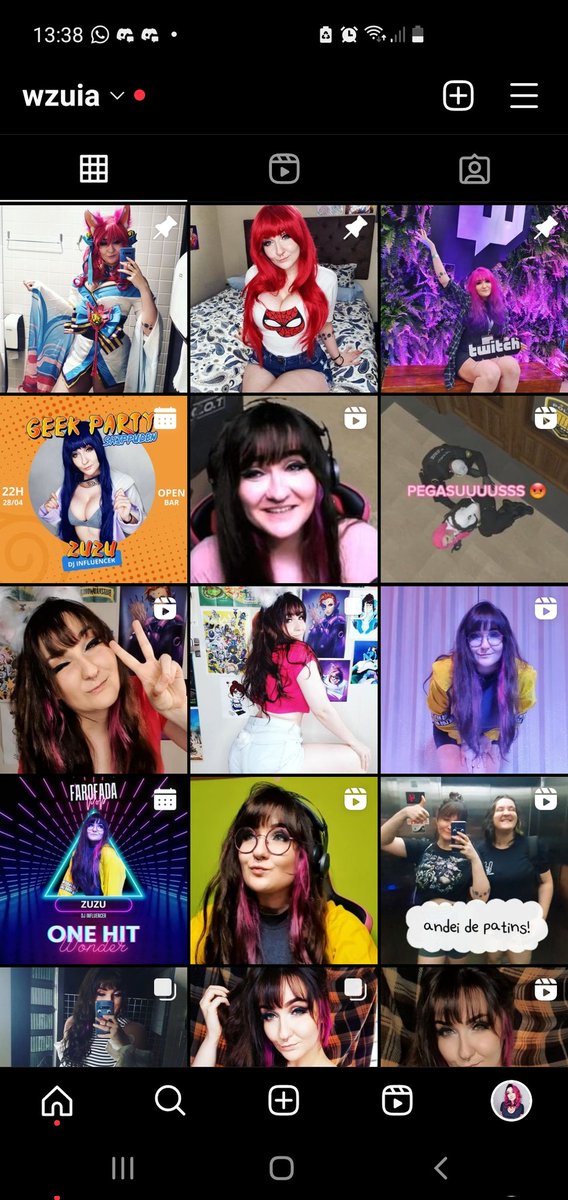 Zuzu 🌸 on Twitter "Tem coisa nova lá no feed do insta, vão lá ver 👀 é wzuia igual aqui 💕"