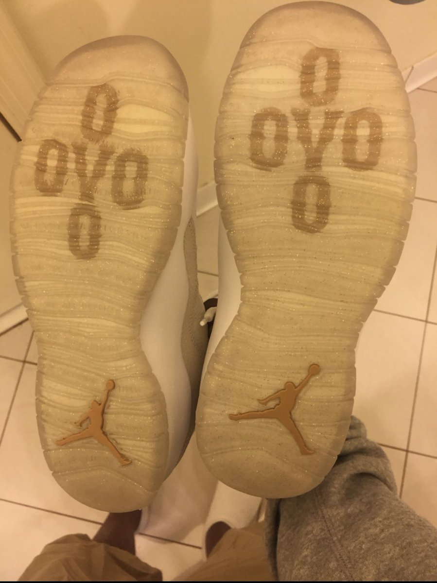 MyKicksAreMyFix's tweet photo. @atmos_usa . @atmos_usa So I do like Drake. I always thought his Jordan Brand collaboration was extremely decent. So if I were going to one of his shows, I would wear my OVO x Air Jordan 10. Don’t see them a lot and it’s a really clean shoe. I love them. Size 8 #atmoscollectorsclub #AtmosDC https://t.co/mDY5BvjebN