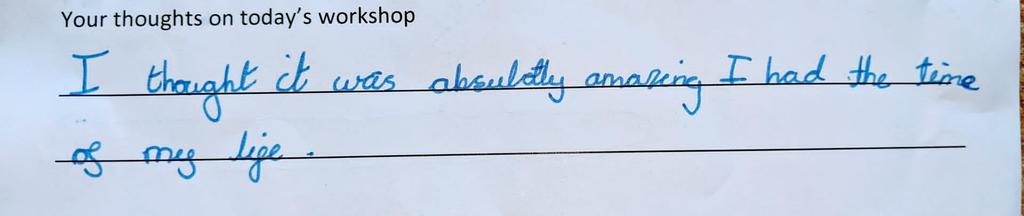 'I've had the time of my life' - doesn't get any better than today's feedback!  #studentfeedback #WednesdayMotivation