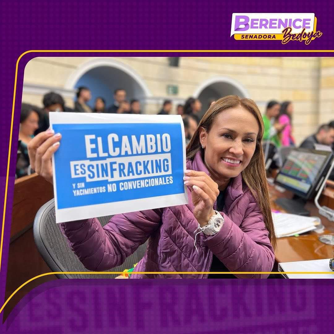 AndresFMoncayoZ's tweet photo. ¡Excelentes noticias! Mi #PartidoAsi, ha votado en el Senado la prohibición del #fracking, dando un paso fundamental hacia un futuro sostenible y cuidando nuestro #planeta para las generaciones futuras. Celebremos este avance y sigamos luchando por un mundo más verde y limpio. https://t.co/3I12Vp1mkl