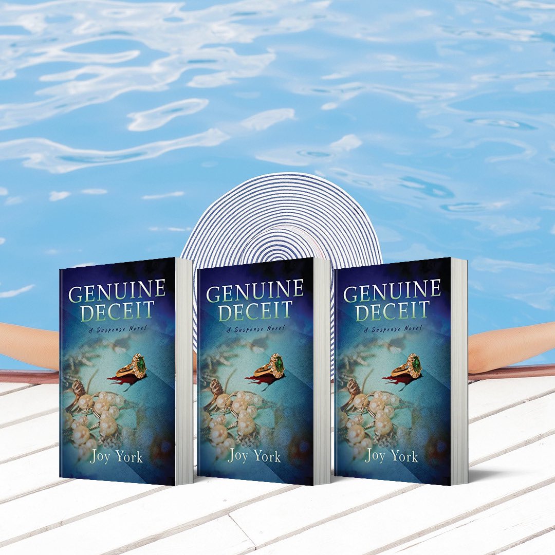 Amazon Reviewer: 
“Joy York is a marvelous storyteller. She keeps the reader hanging on with every twist and turn.” ⭐️⭐️⭐️⭐️⭐️

Genuine Deceit: A Suspense Novel 

#mystery #thriller #CrimeFiction #KindleUnlimited 

amazon.com/Genuine-Deceit…
