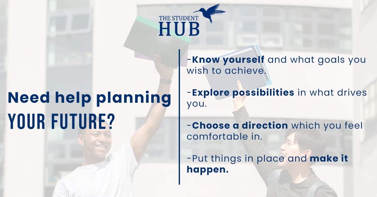 _TheStudentHub's tweet photo. The future can be daunting… https://t.co/bcJSnqMOal