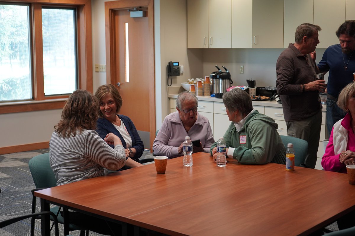 Over 40 retired West Ottawa employees gathered this morning for our Spring Retiree gathering. There were many stories told from their time spent in classrooms, buildings, on buses, and coaching! Thank you all for your time spent making West Ottawa so special!

#GoWO 
#WeareOne