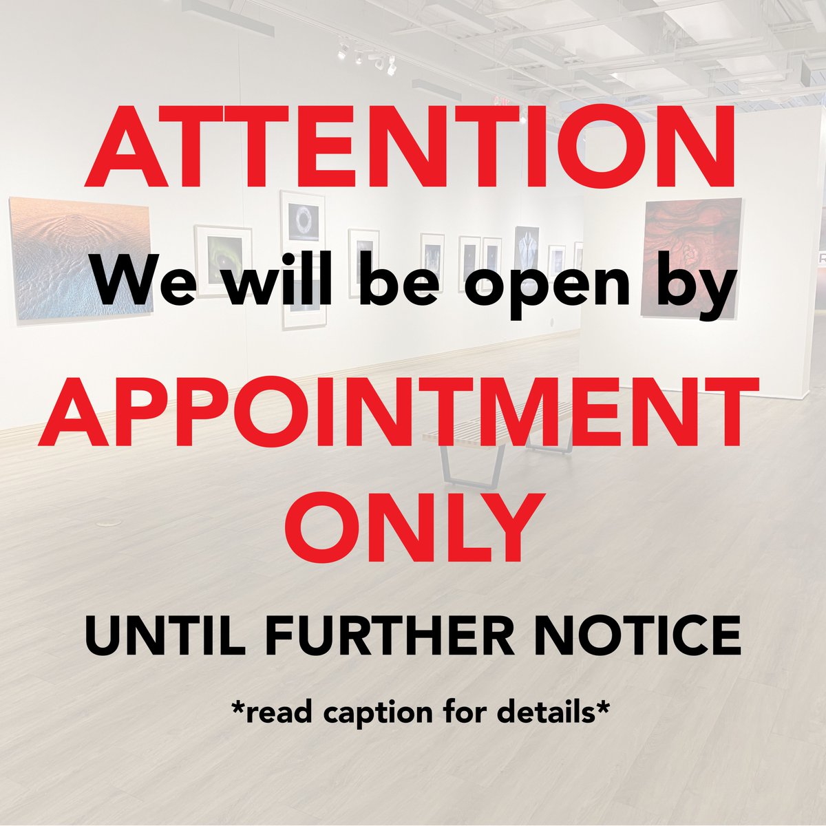 SordoniGallery's tweet photo. To schedule an appointment, email melissa.carestia@wilkes.edu or call 570-408-5815. For Saturday appointments, arrangements must be confirmed by noon the Friday before. This will ensure a staff member will be here to greet you. 1/2 #sordonigallery #WilkesU #JohnPaulCaponigro https://t.co/scD8ir3wIK