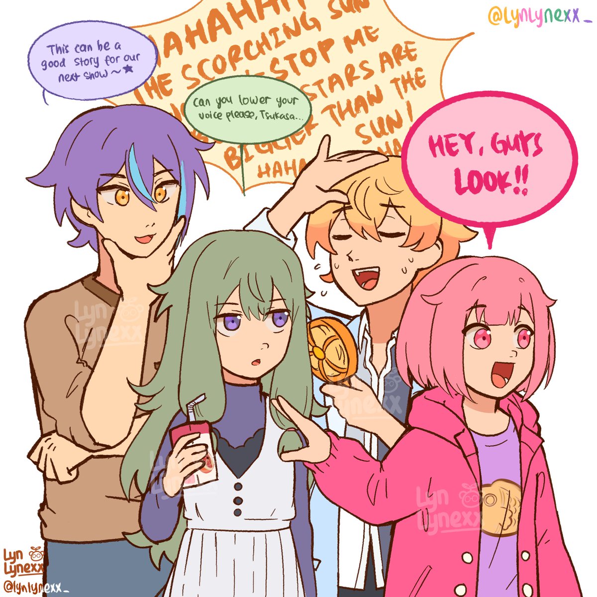 LynLynexx_'s tweet photo. Polysho Carnival Date 🎡

#prsk_fa https://t.co/OIlTbjO8Qv