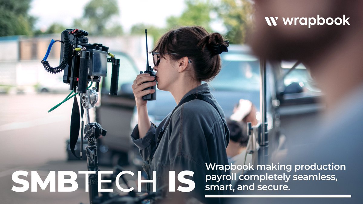 notablecap's tweet photo. #SMBTechIs Wrapbook making production payroll completely seamless, smart, and secure.

@wrapbook @meetalijavid @CameronWoodward https://t.co/t7HAuW3BeQ