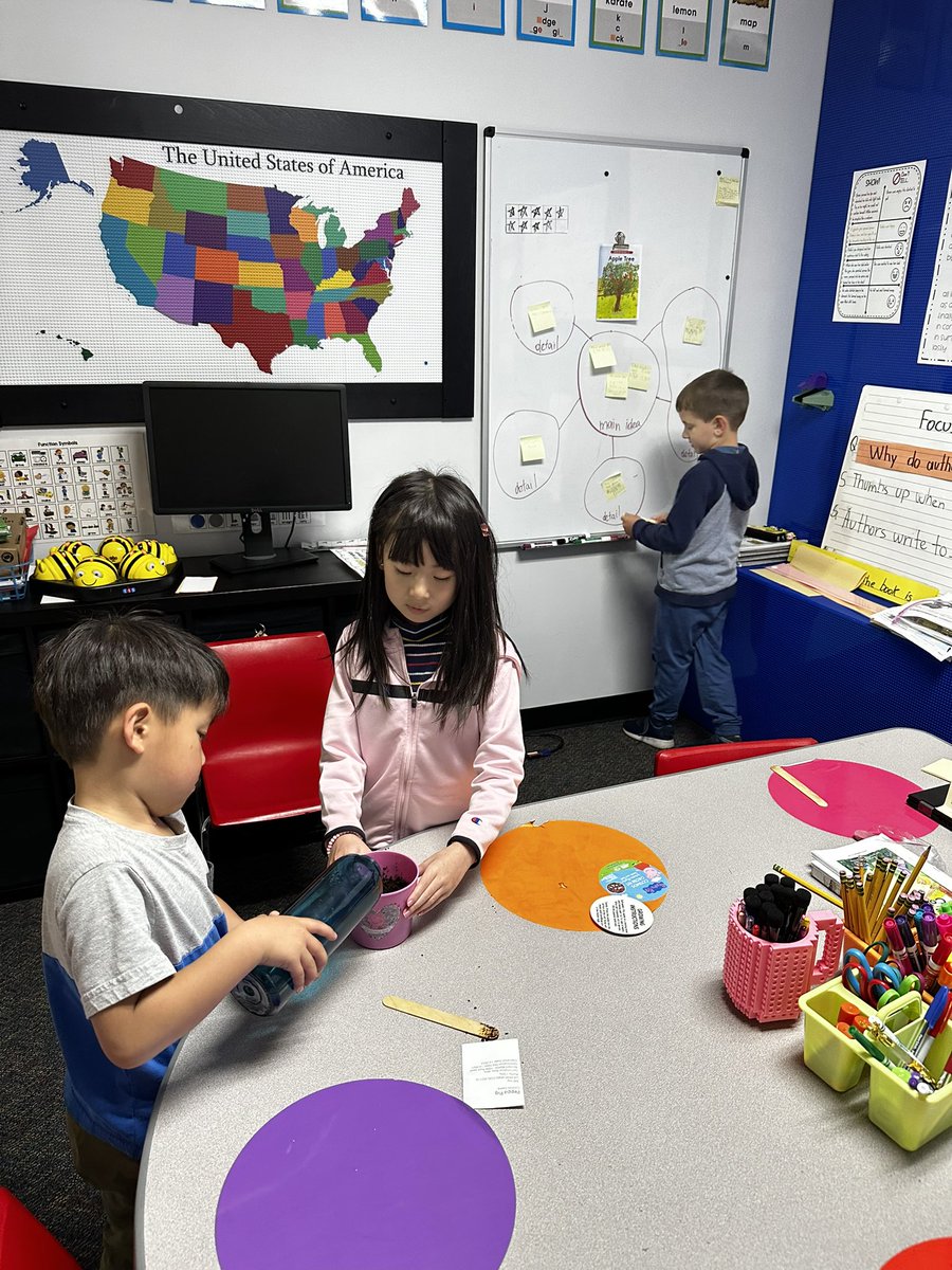 Get ready to bloom with excitement! 🪴🌼 Kindergarten friends are connecting reading 🔗science🔗and writing 
by engaging on a hands on planting project. We can’t wait to document our findings! <a href="/Naperville203/">Naperville 203</a> #PartnersinGrowth #multilinguallearners