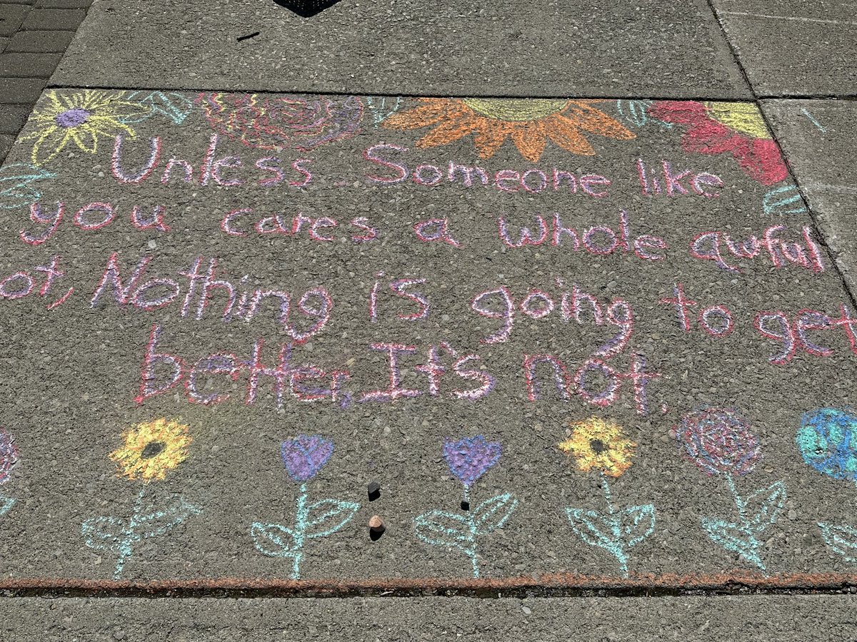 ⁦<a href="/DublinCoffmanHS/">Dublin Coffman HS</a>⁩ biology students sharing artistic talents to celebrate 🌎week!! Stay tuned for more tomorrow…..