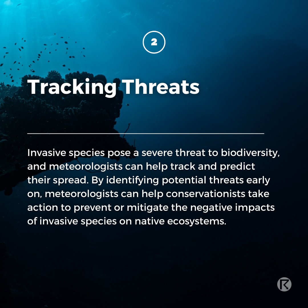 respectyourmet's tweet photo. (1/2) Meteorologists play a crucial role in protecting biodiversity by monitoring weather patterns, safeguarding our planet's delicate ecosystems. Share to promote sustainability &amp; spread awareness this #EarthWeek 🌎🌊 

#RespectYourMet #EarthDay2023 #WXTwitter #WX #EarthDay https://t.co/zISE887YxL