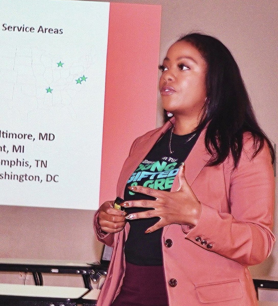 KR_Benjamin's tweet photo. Three days til Earth Day and ONE day til the the @WashInformer Sustainability Supplement comes out! Our last (but certainly not least) enviro shoutout goes to scientist &amp; EJ advocate Michelle Mabson, @mabsonsays https://t.co/NFqeLMBV8y