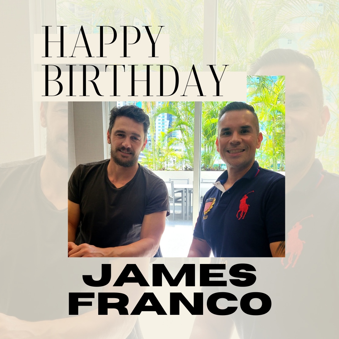 Happy Birthday to James Franco! It's been an absolute pleasure to work with such a talented and dedicated artist on our film "Castro's Daughter." 

Cheers to another year of success, growth, and creativity!