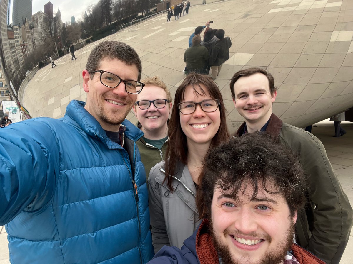 engsac's tweet photo. Earlier this semester, a virtual gaggle of students and faculty in our Rhetoric concentration attended and presented at @NCTE_CCCC in Chicago 🫘 (get it? beans?) 1/4 https://t.co/6lHxkwQeYU