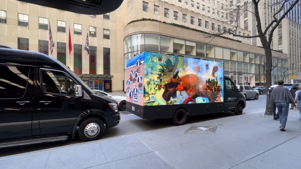 More in New York! ⁦<a href="/vizmesh/">vizmesh</a>⁩ ⁦<a href="/jenarmand1/">Jen - Boris Walks Alone Art Inc.</a>⁩ @boriswalksalone ⁦<a href="/eleanorlowden/">Eleanor Lowden</a>⁩  #digitalart #digitalasset #fineart #galleryart #sunnynyc #nyc_art #nycfineart #decentralizedcuration