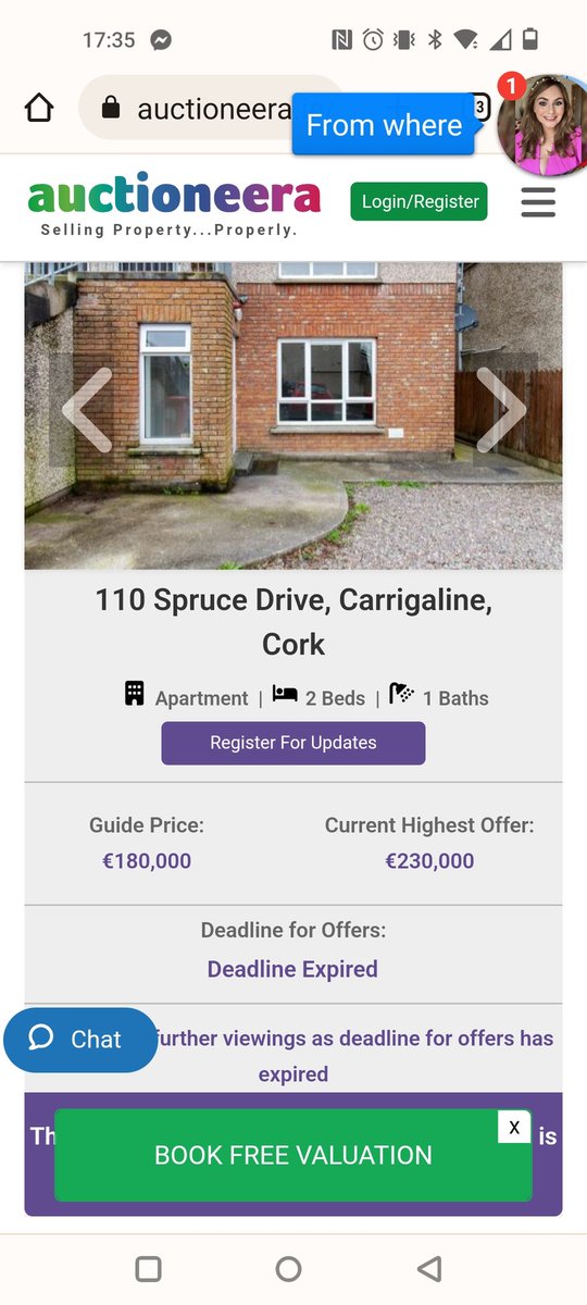maidymcd's tweet photo. 50k over asking. Why is there no law in place to stop this?! If asking price is bid, it should be accepted. This apartment is not worth 230k. Rip off republic alive and well. @fiannafailparty @FineGael @sinnfeinireland @greenparty_ie https://t.co/F3T5kIMeIP