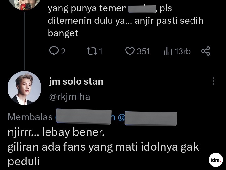 indomyfess's tweet photo. -idm Maaf boleh bantu rnb akun ini ga. Ga etis banget dia ngomong gitu disaat lagi ada yg berduka.
  https://t.co/rglzSmrVoF https://t.co/TIiGRT2srZ
