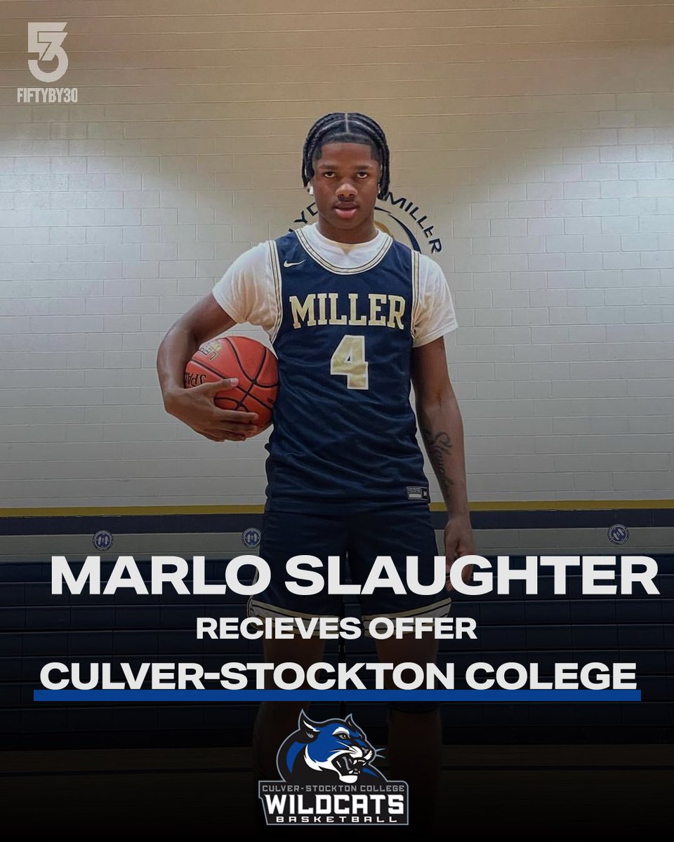 Marlo Slaughter (<a href="/luhhlo1/">Marlo slaughter</a>) of Clyde C. Miller (<a href="/CoachWright_BW/">Brandon Wright</a>) picks up another offer - Culver-Stockton College!