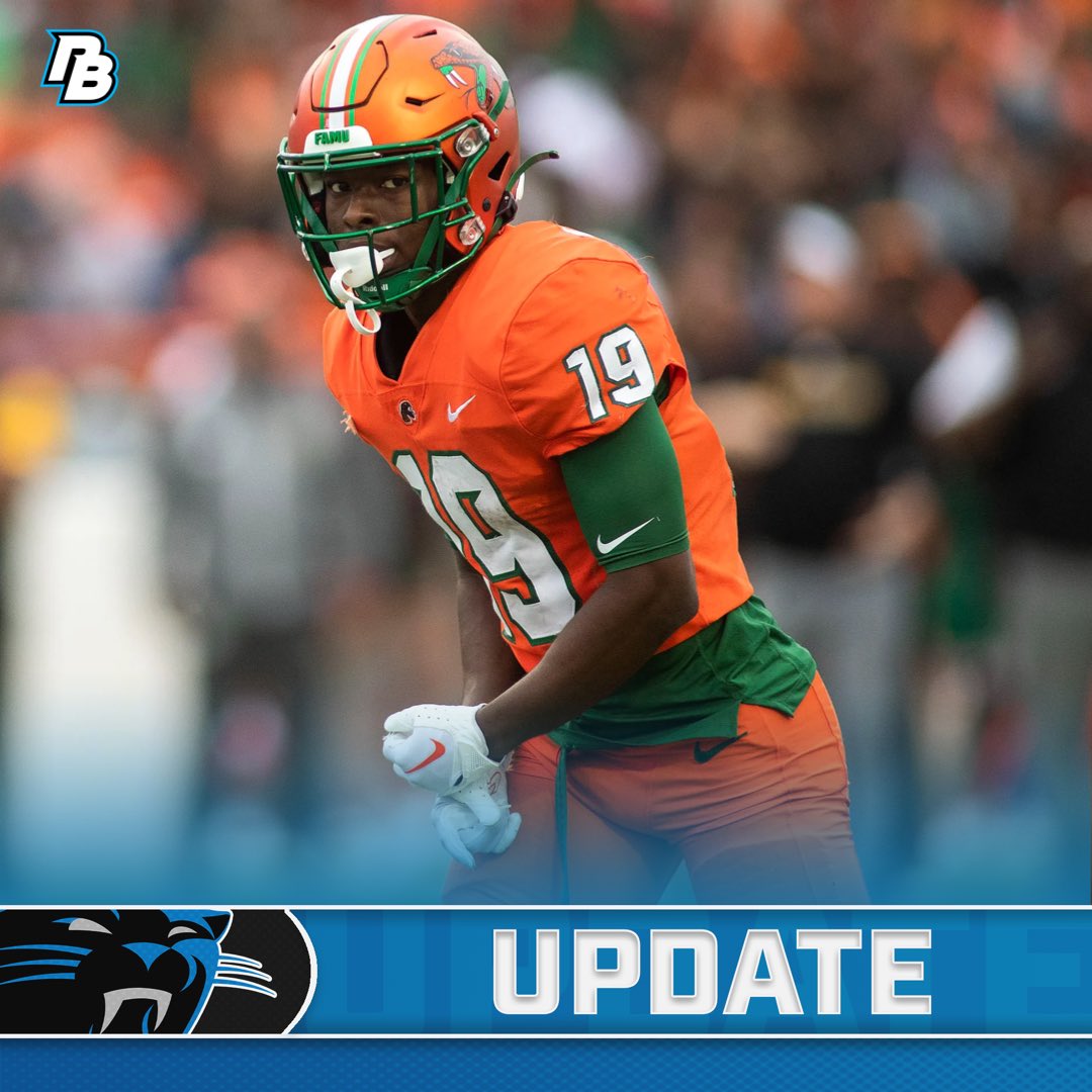 panthersbreakd's tweet photo. Florida A&amp;M WR Xavier Smith has drawn interest from the #Panthers, per @AaronWilson_NFL. #KeepPounding 

In 2022, he caught 87 passes for 1,021 yards &amp; 11 TDs. A 5’10” 170 LBS with 30 total TDs in his four seasons at Florida A&amp;M. https://t.co/yjIwx5Iilj