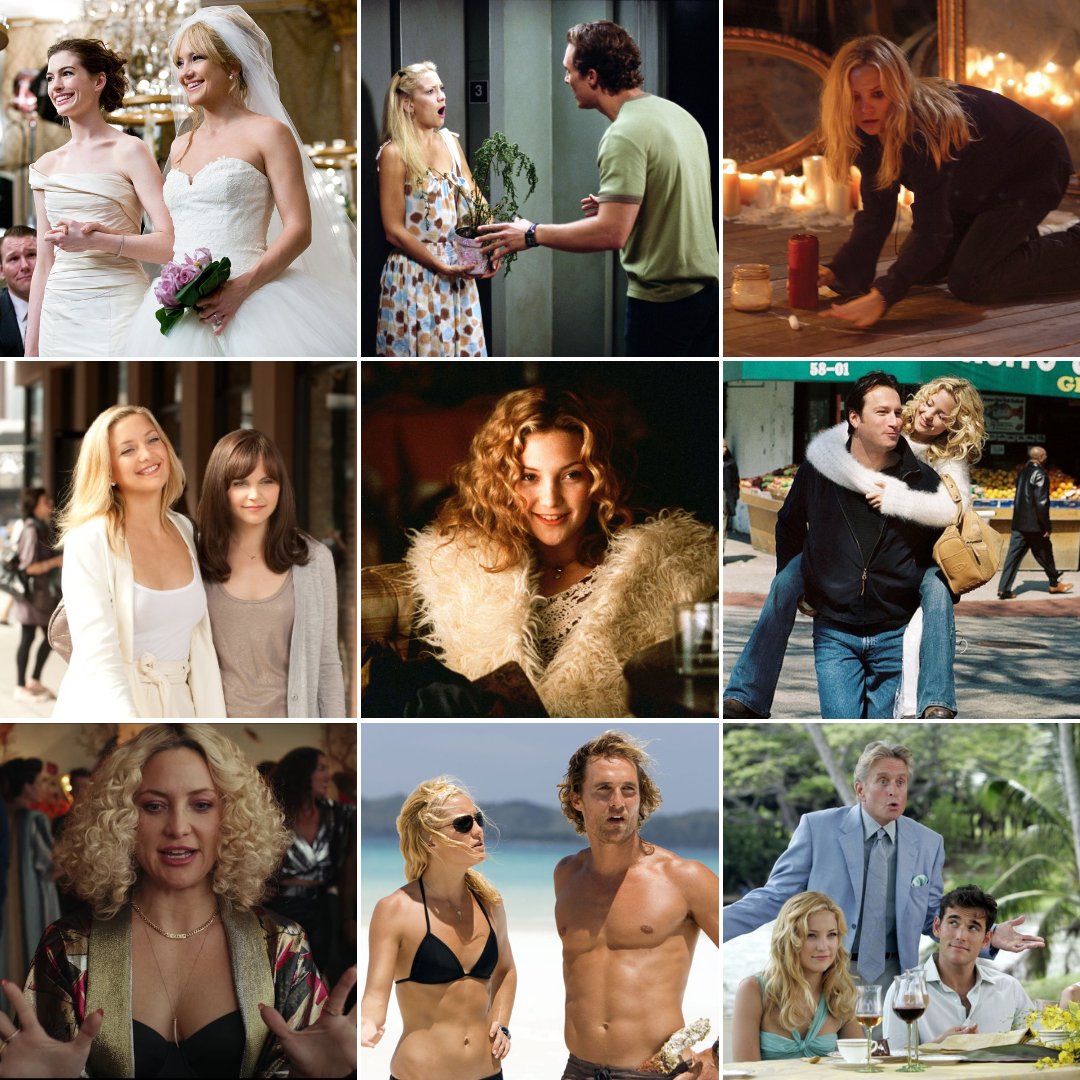 Happy birthday to rom-com queen Kate Hudson!     Which one of her roles is your favorite?  