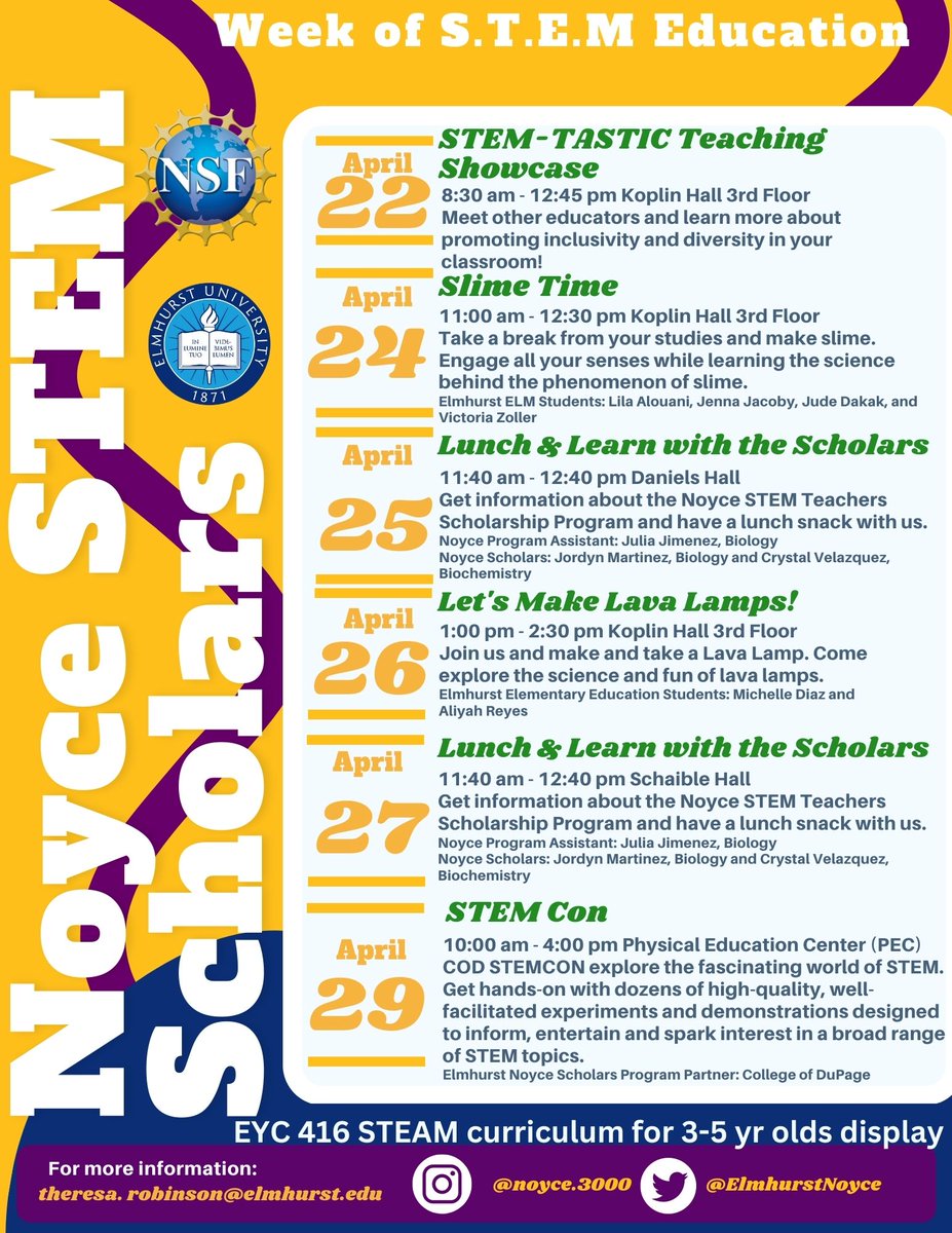 TRobson3000's tweet photo. Saturday is Earth Day, The STEM Teaching Showcase, and the kickoff to the Week of STEM Education. There are a few spots left Visit https://t.co/riCA5Blx2a to REGISTER https://t.co/t3oz6AoSkN