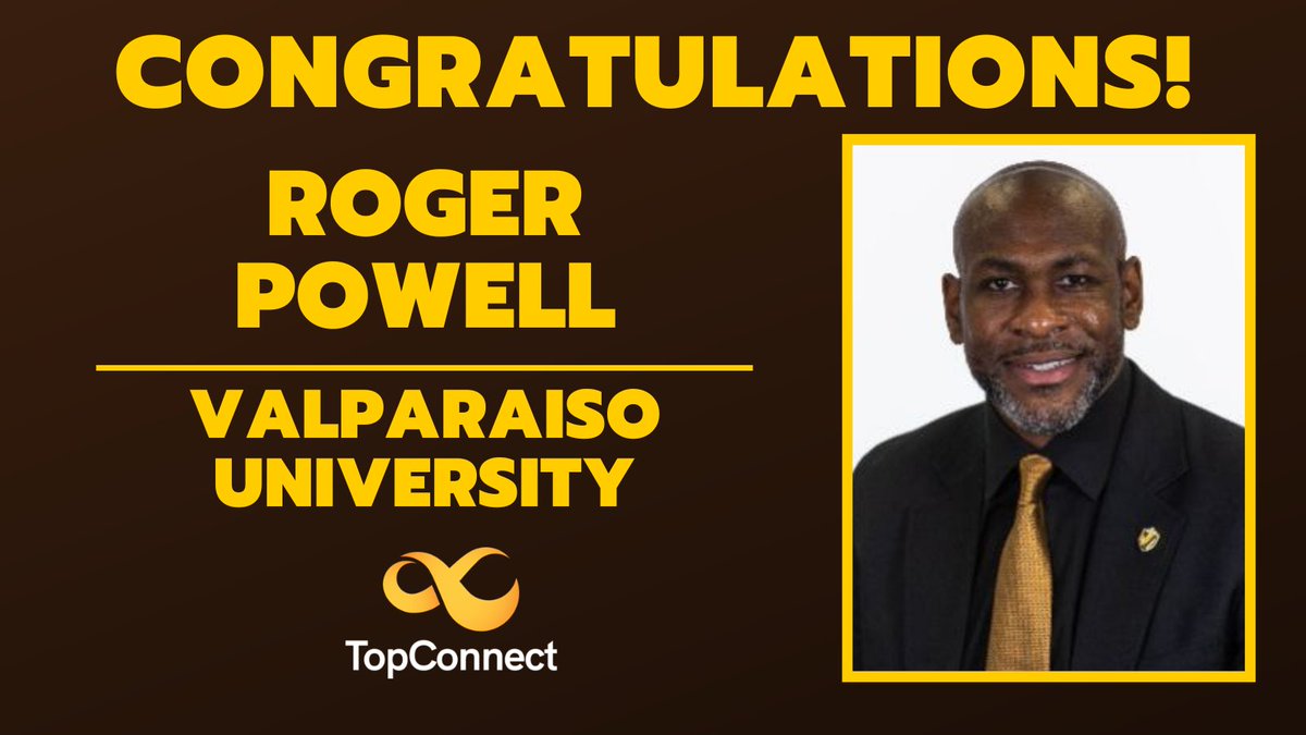 CONGRATULATIONS to @TopConnectLead Basketball attendee @RogerPowellJr on being named the new Head Men’s Basketball Coach at @ValpoBasketball!!! CONNECT - PREPARE - LEAD