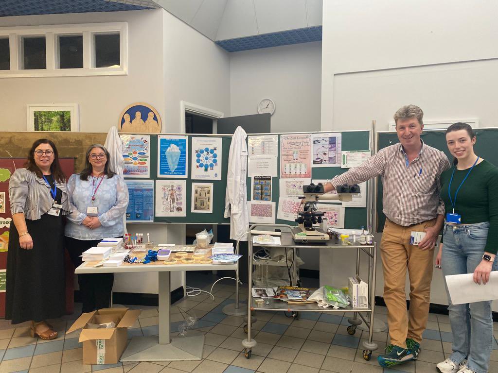 #HSCPDay2023 #HSCPDeliver #sligouniversityhospital
 National HSCP day today in SUH. This is our laboratory display. #acslm @ACSLM1 @WeHSCPs @MedLabAssoc @GeorginaKilcoy3